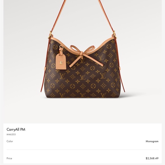 Louis Vuitton Handbags - CarryAll AUTHENTIC LOUIS VUITTON